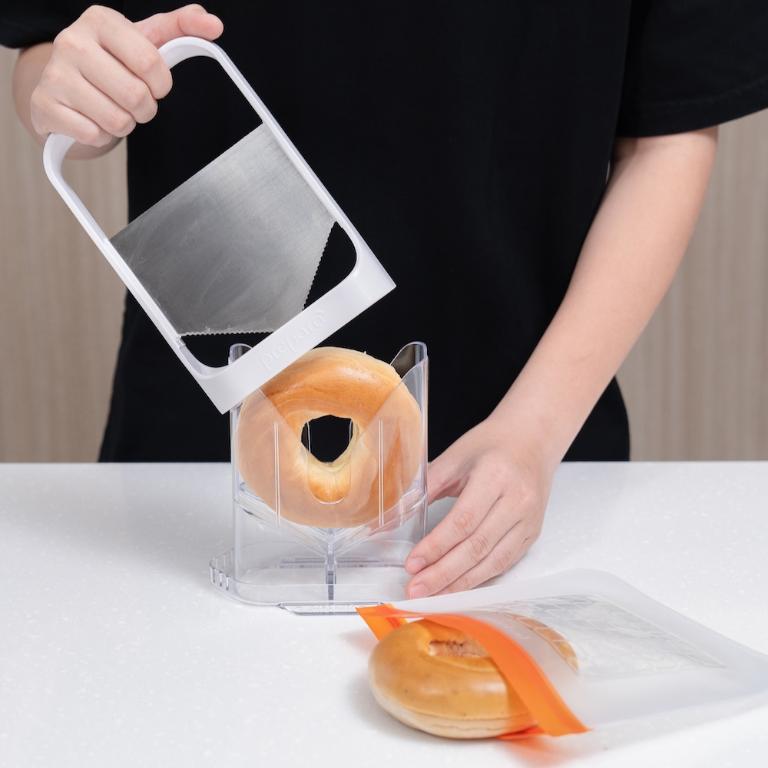 貝果切片器 & 食物密封袋 3 號袋