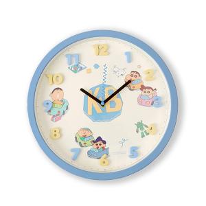 蠟筆小新立體數字靜音時鐘 療癒時光系列