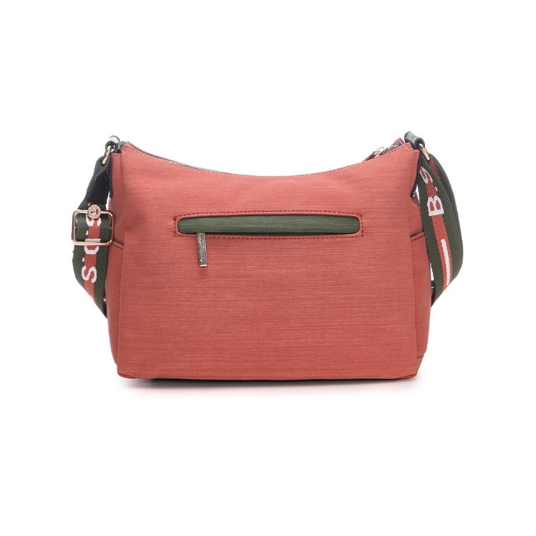 B.S.D.S冰山袋鼠 - 玩色主義 - 雙色休閒輕量斜背包 - 甜柚綠【9006-OG】