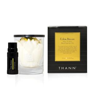 THANN 伊甸微風複方精油10ml+索拉花擴香杯