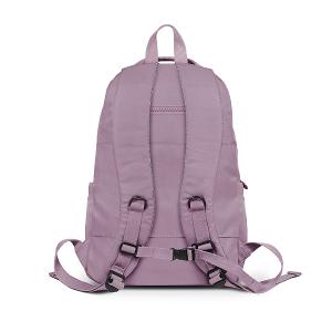 B.S.D.S冰山袋鼠 - 時光旅人 - 知性多夾層附插袋胸扣後背包 - 深芋紫【B1254U】