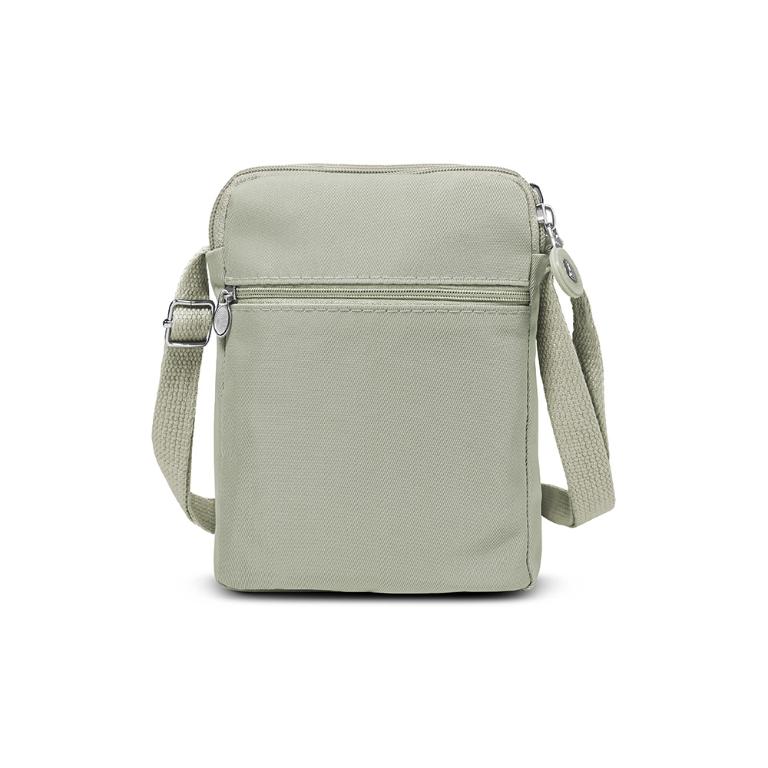 B.S.D.S冰山袋鼠 - 時光旅人 - 知性直立三層斜背小包 - 抹茶綠【B129-6MG】