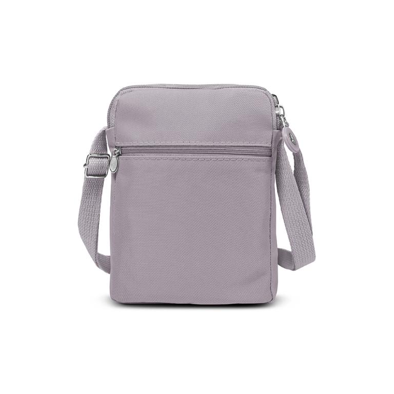 B.S.D.S冰山袋鼠 - 時光旅人 - 知性直立三層斜背小包 - 薄霧灰【B129-6GR】