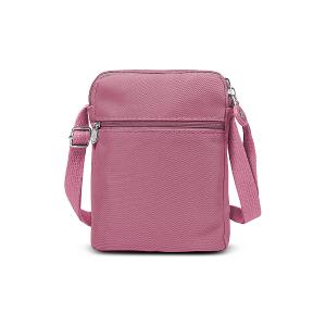 B.S.D.S冰山袋鼠 - 時光旅人 - 知性直立三層斜背小包 - 莓果粉【B129-6PP】