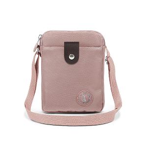 B.S.D.S冰山袋鼠 - 時光旅人 - 知性直立三層斜背小包 - 奶茶杏【B129-6C】