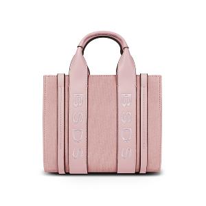 B.S.D.S冰山袋鼠 - 摩登都會 - 品牌刺繡兩用手提包 - 粉色【XW3140P】