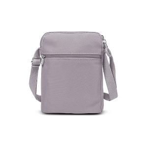 B.S.D.S冰山袋鼠 - 時光旅人 - 知性直立三層斜背小包 - 薄霧灰【B129-6GR】