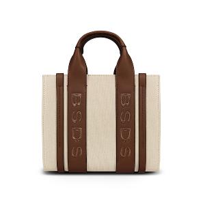 B.S.D.S冰山袋鼠 - 摩登都會 - 品牌刺繡兩用手提包 - 米杏色【XW3140C】