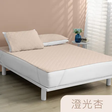 【Tonia Nicole 東妮寢飾】TopCool涼感墊/涼感保潔墊+枕頭保潔墊2入-六色任選(雙人)