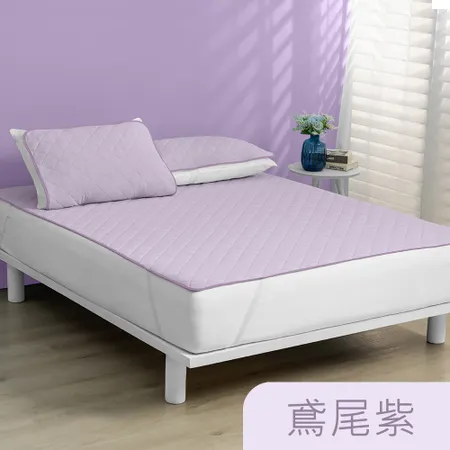 【Tonia Nicole 東妮寢飾】TopCool涼感墊/涼感保潔墊+枕頭保潔墊2入-六色任選(雙人)
