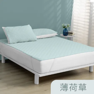 【Tonia Nicole 東妮寢飾】TopCool涼感墊/涼感保潔墊+枕頭保潔墊2入-六色任選(雙人)