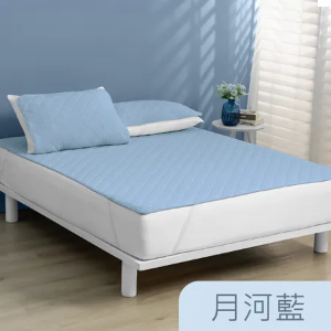 【Tonia Nicole 東妮寢飾】TopCool涼感墊/涼感保潔墊+枕頭保潔墊2入-六色任選(雙人)