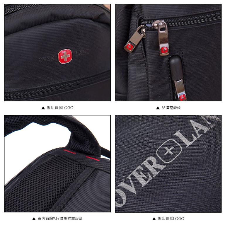 OVERLAND - 美式十字軍 - LOGO浮印後背包 - 3143