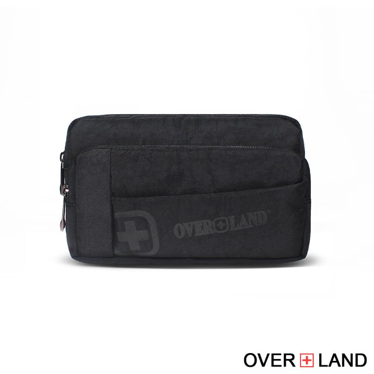 OVERLAND - 美式十字軍 - LOGO浮印方型腰包/胸背包/斜背包 - 5723