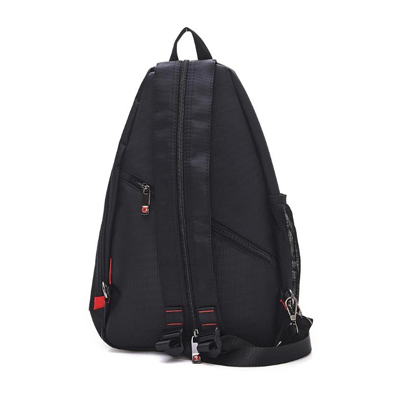 OVERLAND - 美式十字軍 - LOGO浮印側開口胸背包/後背包 - 5191