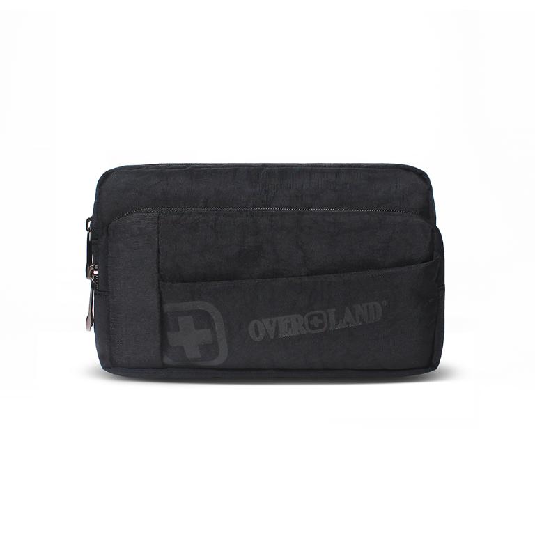 OVERLAND - 美式十字軍 - LOGO浮印方型腰包/胸背包/斜背包 - 5723