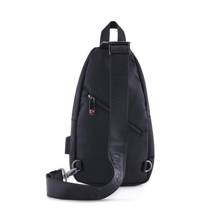 OVERLAND - 美式十字軍 - LOGO浮印小胸背包/肩背包 - 5607