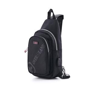 OVERLAND - 美式十字軍 - LOGO浮印小胸背包/肩背包 - 5607