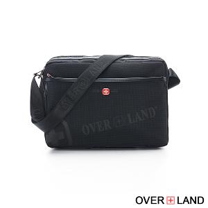OVERLAND - 美式十字軍 - LOGO浮印斜背包(大/L) - 3141