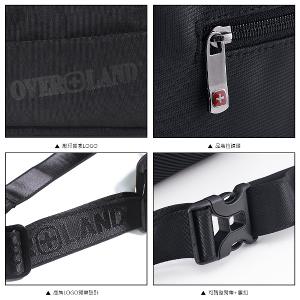 OVERLAND - 美式十字軍 - LOGO浮印方型腰包/胸背包/斜背包 - 5723