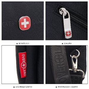 OVERLAND - 美式十字軍 - LOGO浮印胸背包/肩背包 - 3129