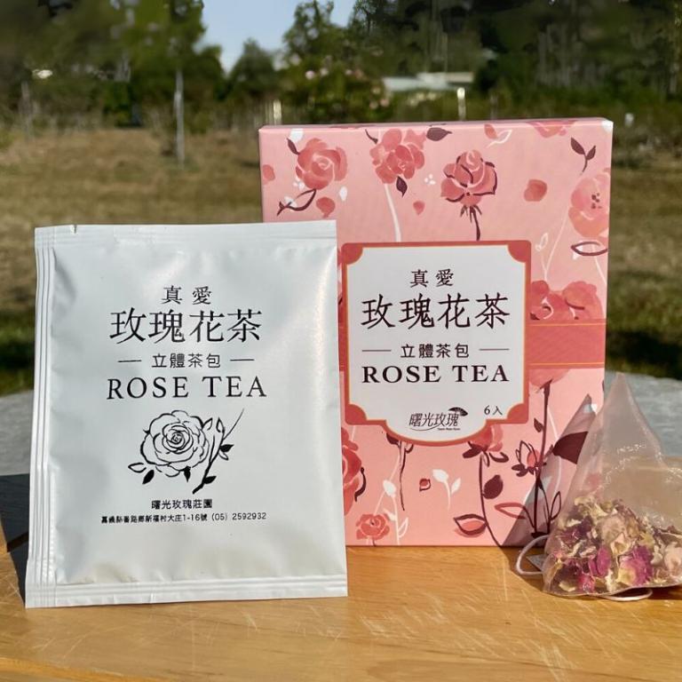 曙光玫瑰 玫瑰花茶 (立體三角茶包) 6包/盒