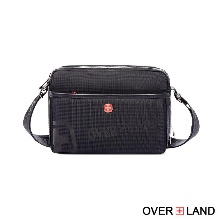 OVERLAND - 美式十字軍 - LOGO浮印斜背包(小/S) - 3134