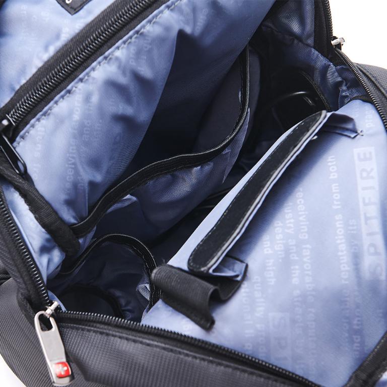 OVERLAND - 美式十字軍 - LOGO浮印圓弧造型胸背包/肩背包 - 5209