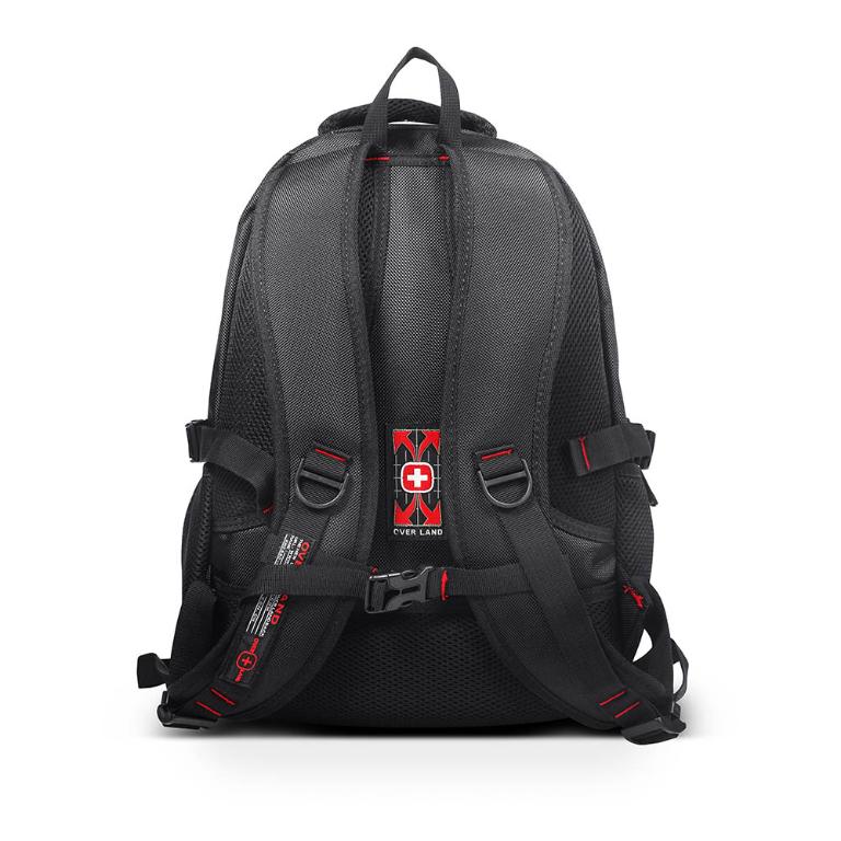 OVERLAND - 美式十字軍 - LOGO浮印造型後背包 - 2961