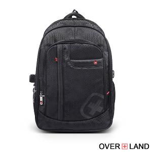 OVERLAND - 美式十字軍 - LOGO浮印造型後背包 - 2961