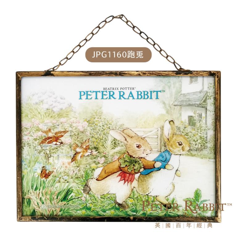 【110年記念版】DEAR PETER ／ PETER RABBIT 比得兔PETER RABBIT 比得兔經典玻璃壁飾| SOGOplus