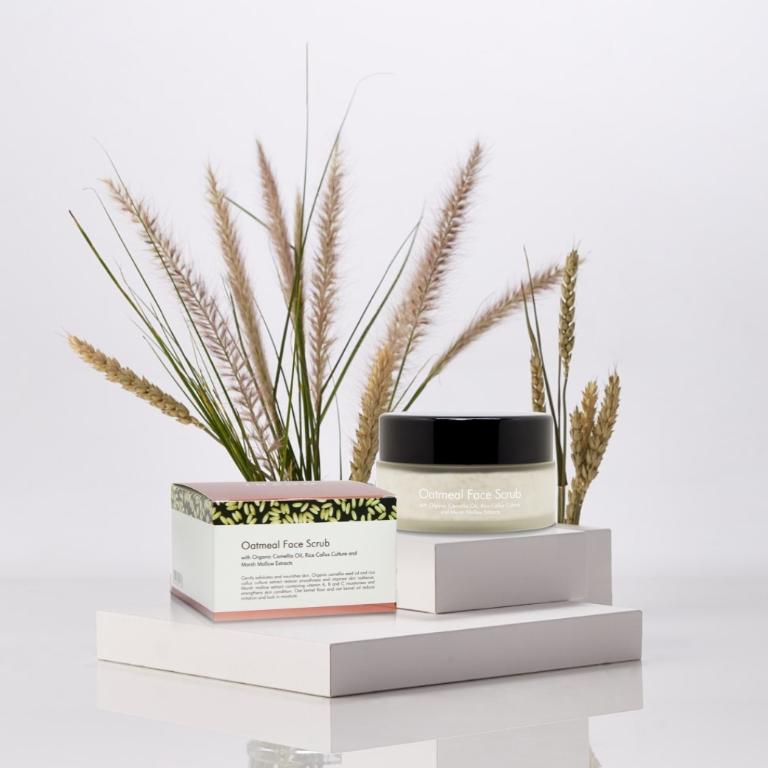 THANN 純米燕麥美顏去角質霜100g