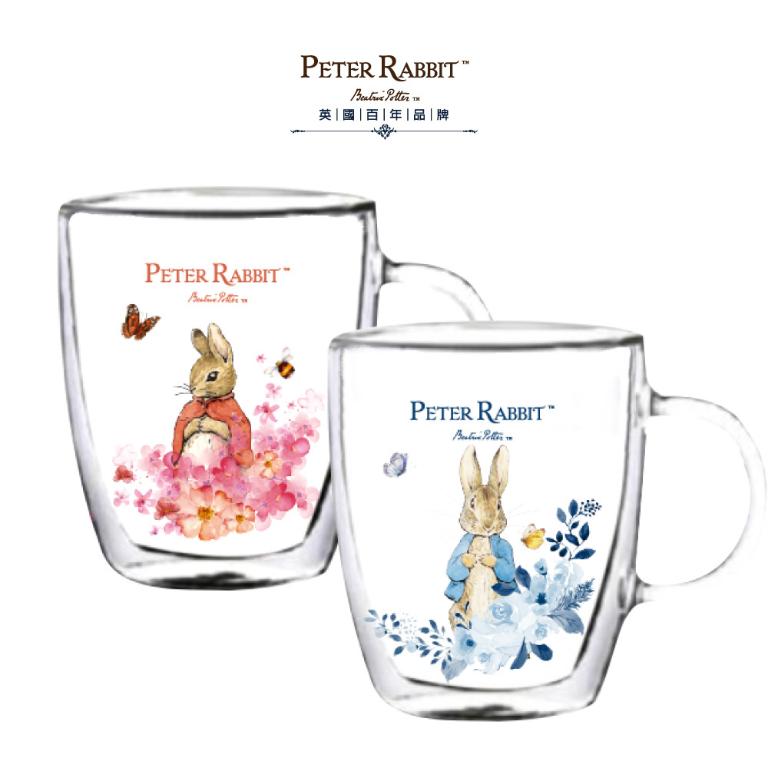 PETER RABBIT 比得兔雙層玻璃杯禮盒組