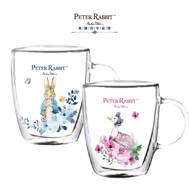 PETER RABBIT 比得兔雙層玻璃杯禮盒組