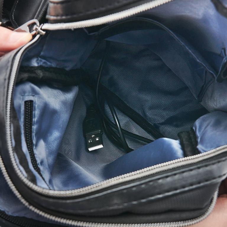 OVERLAND - 美式十字軍 - 直立格紋多層斜背包 - 5628