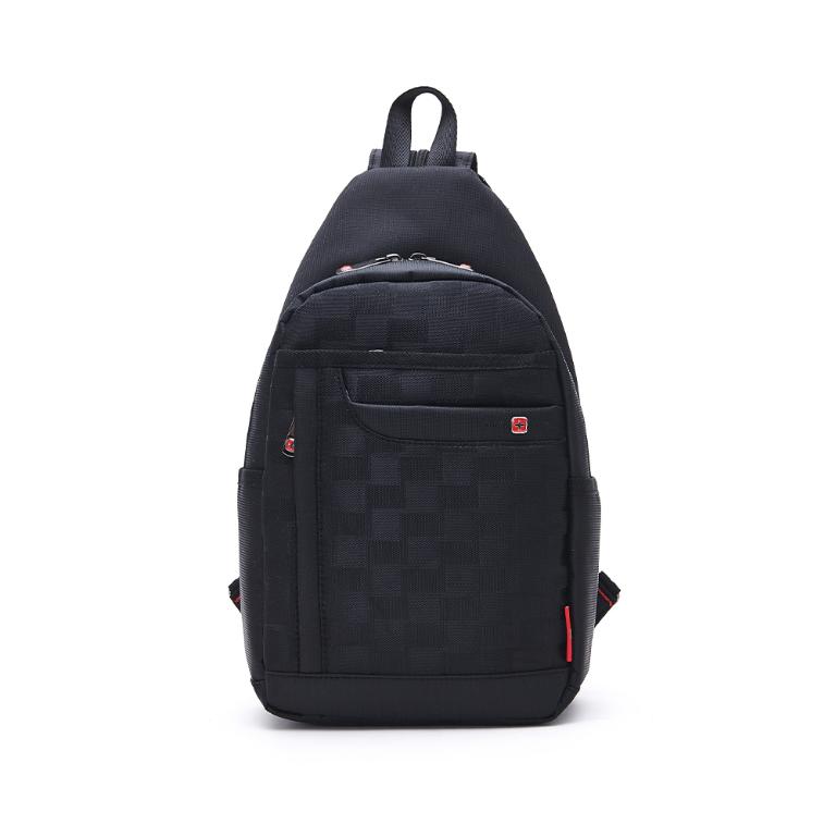 OVERLAND - 美式十字軍 - 格紋經典造型胸背包/後背包 - 5180