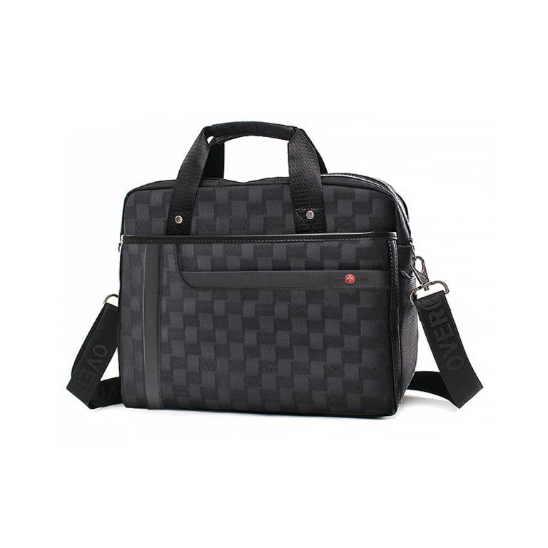 OVERLAND - 美式十字軍 - 格紋經典造型公事包/電腦包/手提包 - 5792