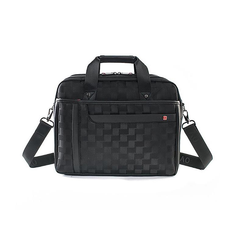 OVERLAND - 美式十字軍 - 格紋經典造型公事包/電腦包/手提包 - 5792