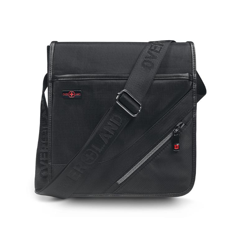OVERLAND - 美式十字軍 - 直立個性掀蓋造型斜背包 - 5631