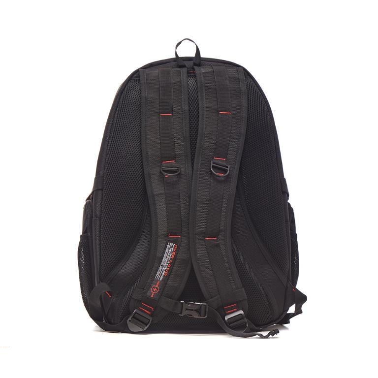 OVERLAND - 美式十字軍 - LOGO浮印機能筆電大容量後背包 - 30691