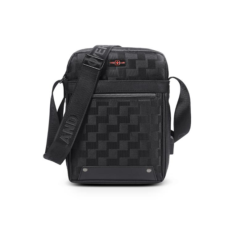 OVERLAND - 美式十字軍 - 直立格紋多層斜背包 - 5628