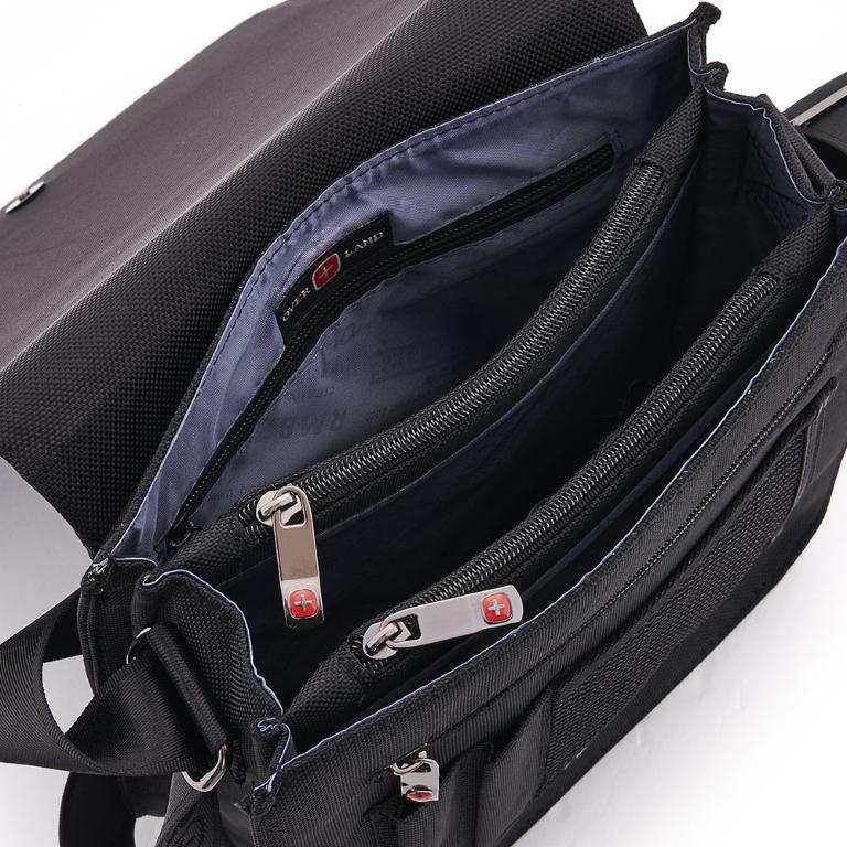 OVERLAND - 美式十字軍 - 直立經典掀蓋造型斜背包 - 5621