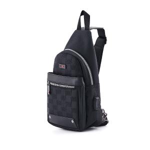 OVERLAND - 美式十字軍 - 格紋小胸背包/肩背包 - 5606