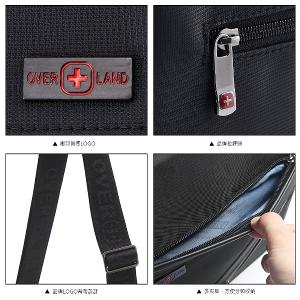 OVERLAND - 美式十字軍 - 直立個性掀蓋造型斜背包 - 5631