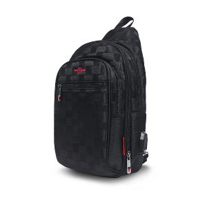 OVERLAND - 美式十字軍 - 格紋個性造型機能胸背包/後背包 - 53961