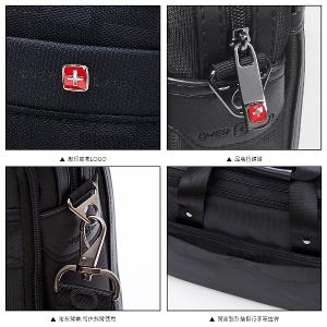 OVERLAND - 美式十字軍 - 格紋經典造型公事包/電腦包/手提包 - 5792