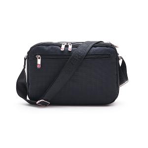 OVERLAND - 美式十字軍 - 格紋經典造型斜背包(中/M) - 2919