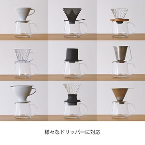 V60經典清透咖啡壺600ml