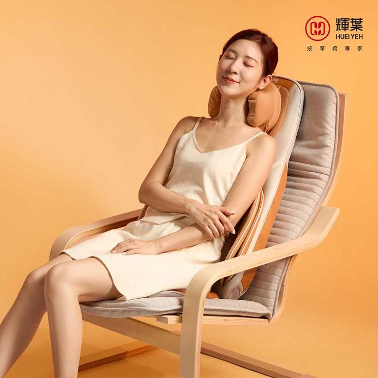 輝葉 狠狠按深揉捏雙芯按摩椅墊  HY-658