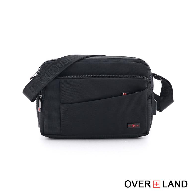 OVERLAND - 美式十字軍 - 素面造型斜背包(中/M) - 5699